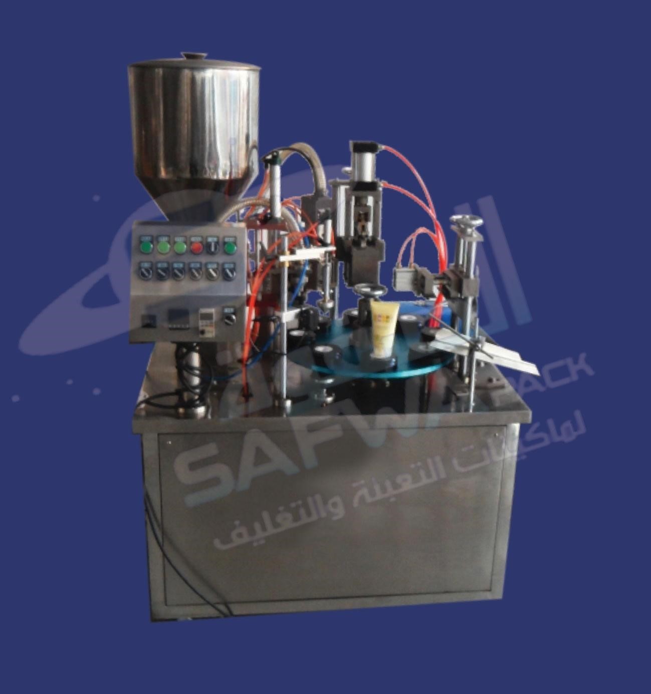 Plastic pipe filling and sealing machine (semi-automatic)