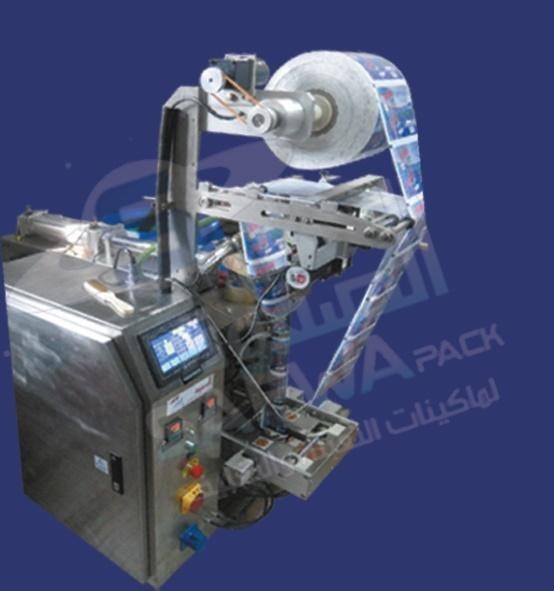 Viscous liquid filling machine (three-way sealing)