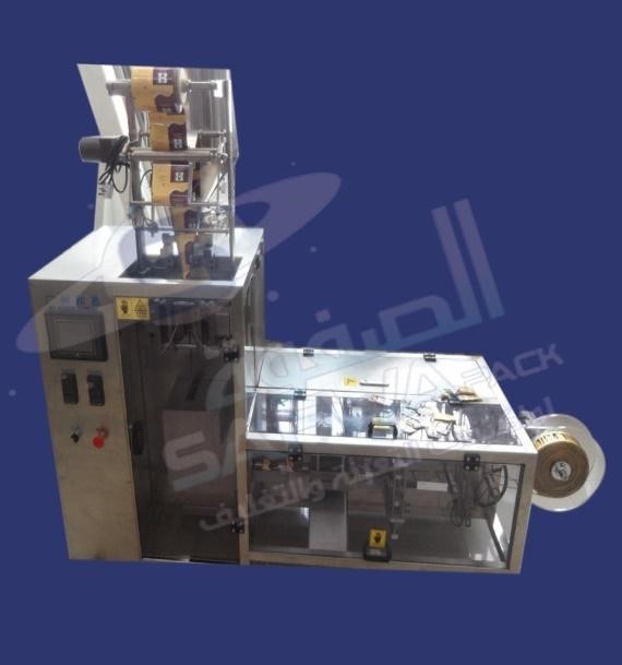 Bag forming and filling machine